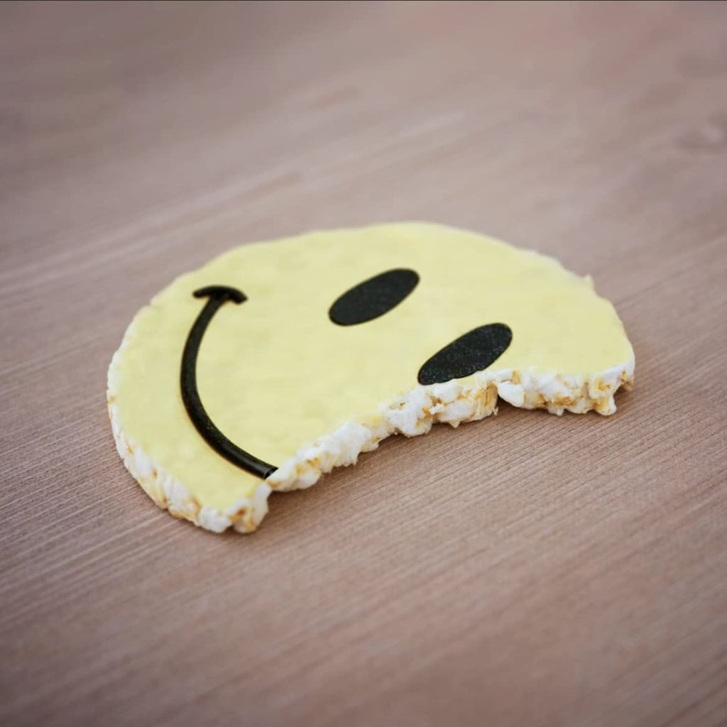 Snacks Topped Rice Cakes