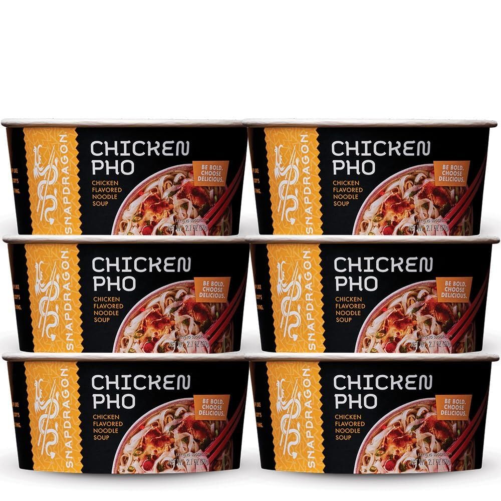 Pho Instant Noodle Soup Bowls