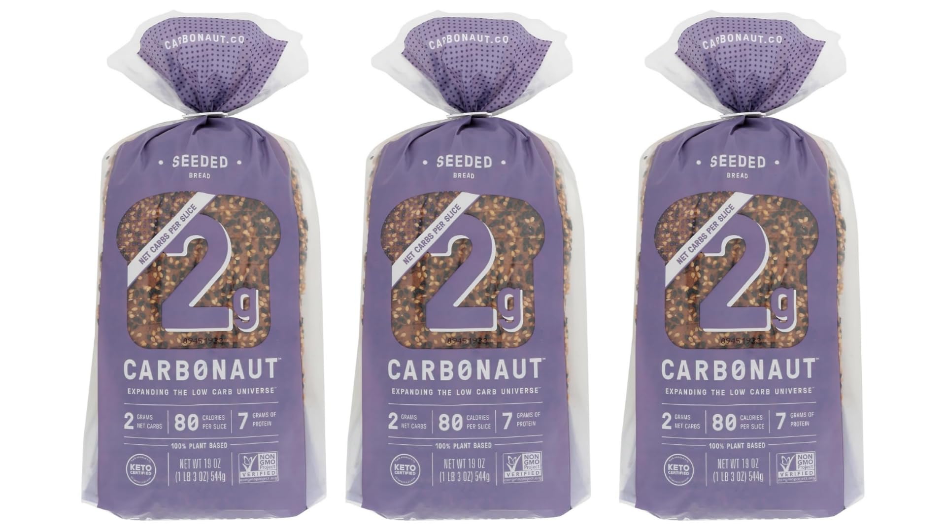 Carbornaut Seeded Bread