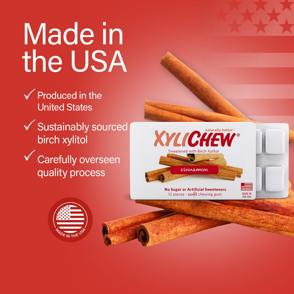 Non Aspartame Natural Oral Care Gum Xylitol Chewing