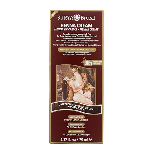Dark Brown Henna Cream