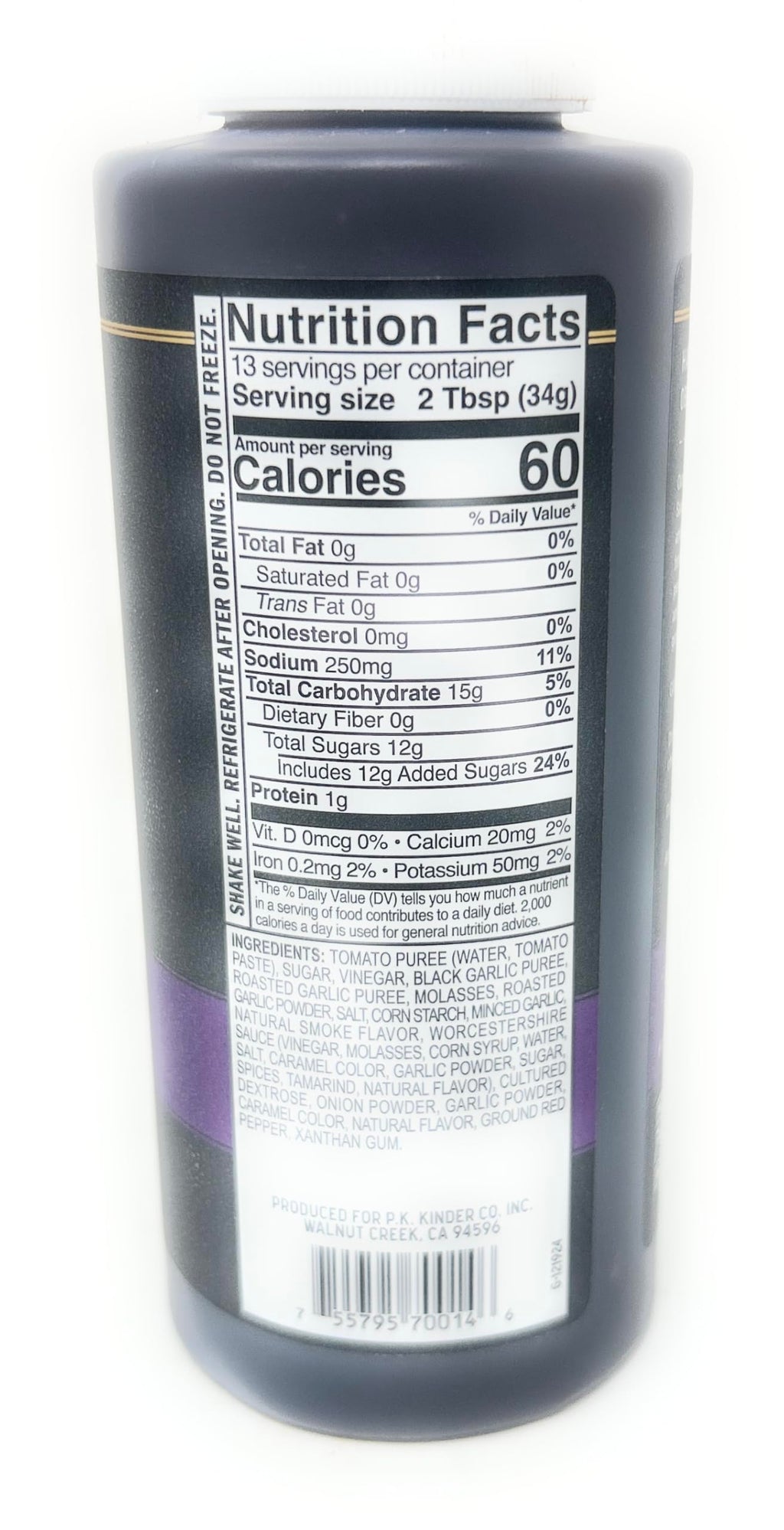 BBQ Sauce Black Garlic