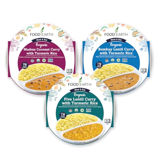 Microwavable Ready-to-Eat Indian Chickpeas Curry