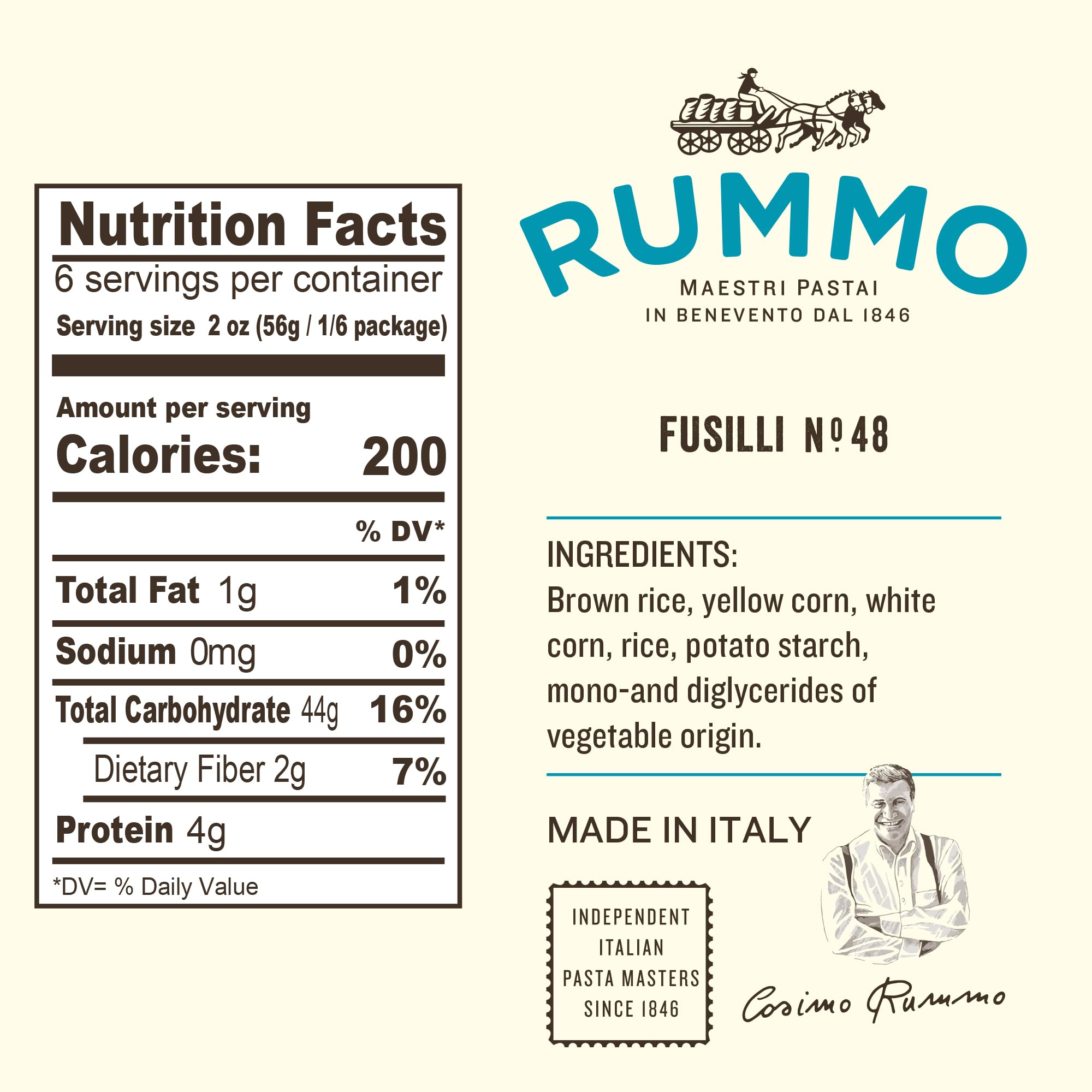 Fusilli Pastas