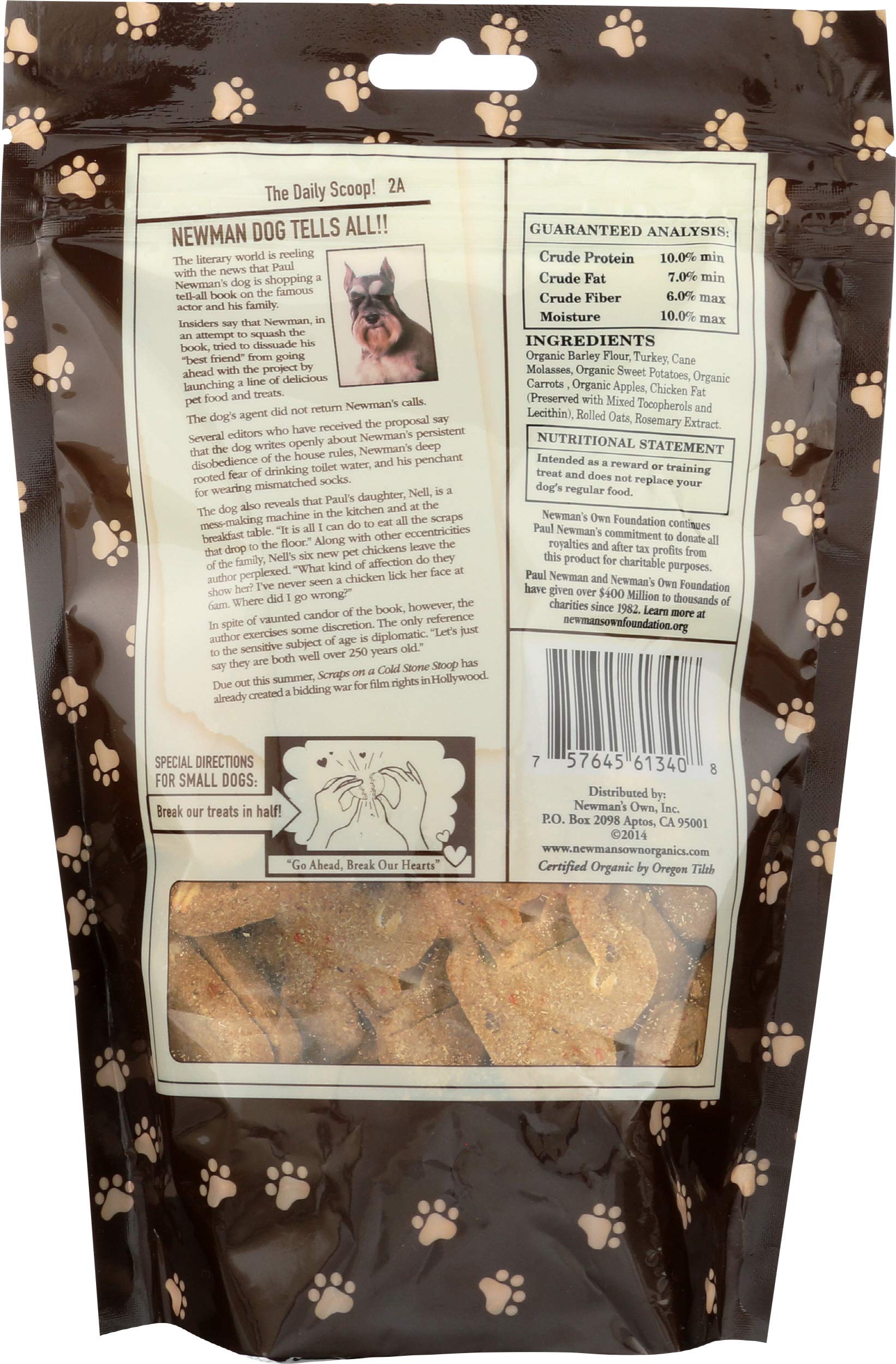Organics Dog Treat Turkey Sweet Potato
