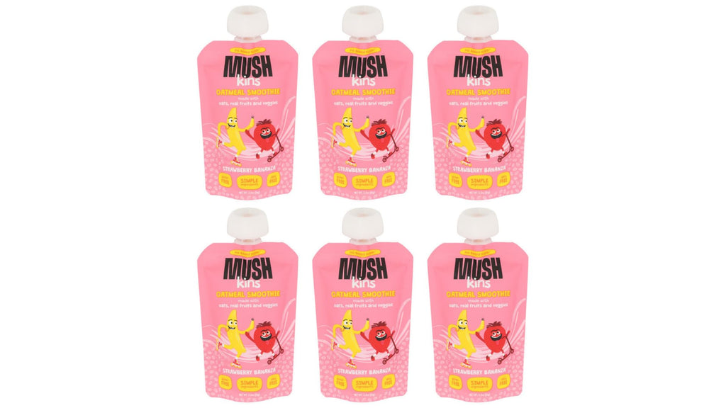 Mush1 Oat Strawberry Banana Smoothie