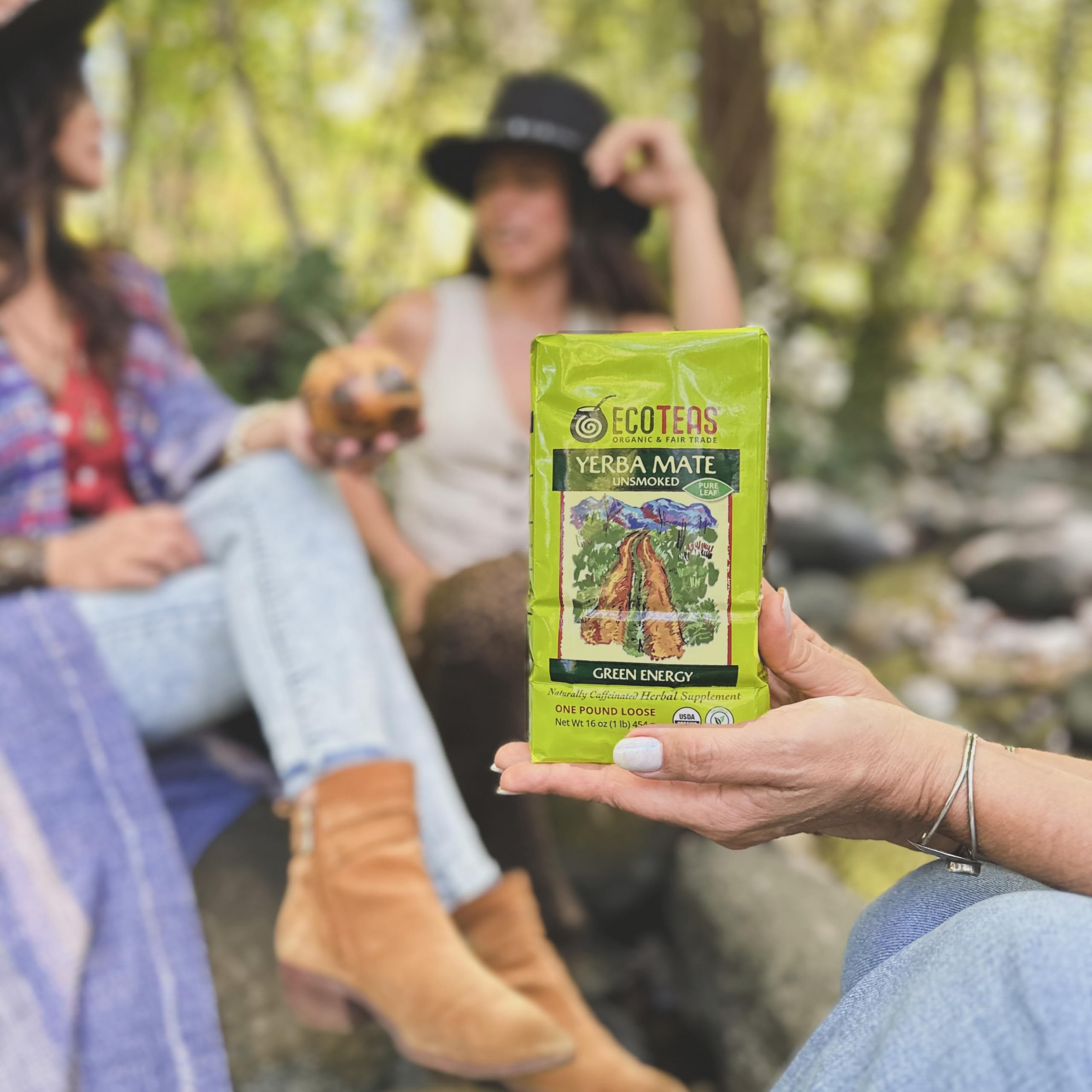 Organic Unsmoked Yerba Mate Tea Pure Loose Leaf