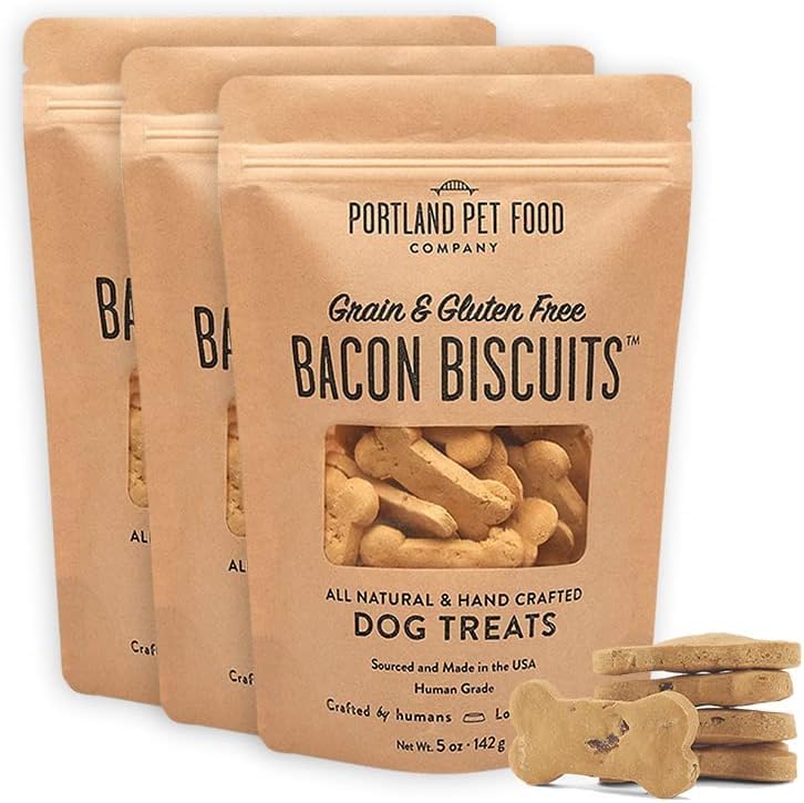 Portland Pet Company Grain & Biscuit Dog Treats Human-Grade