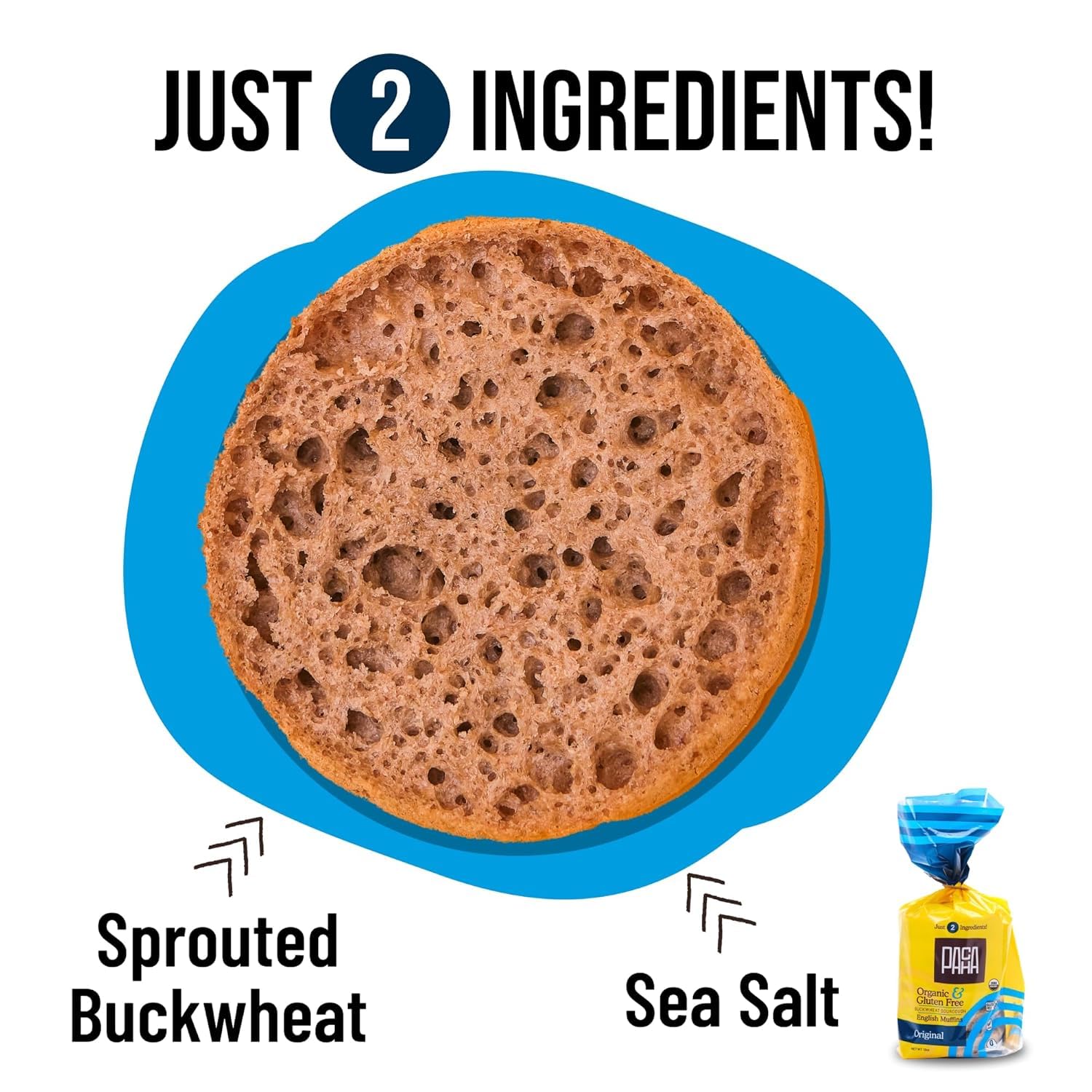 Pacha Sprouted Buckwheat Muffins English Orig Org