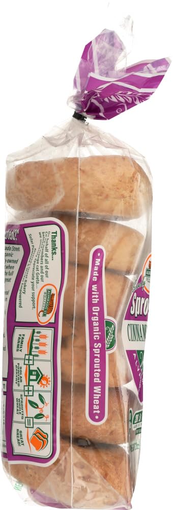 Sprouted Wheat Cinnamon Raisin Bagel
