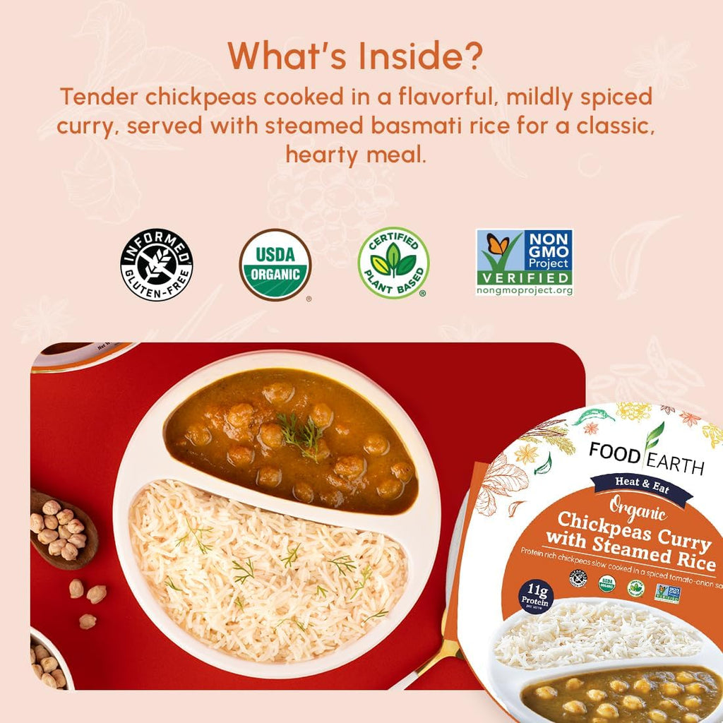 Ready-to-Eat Chickpeas Curry