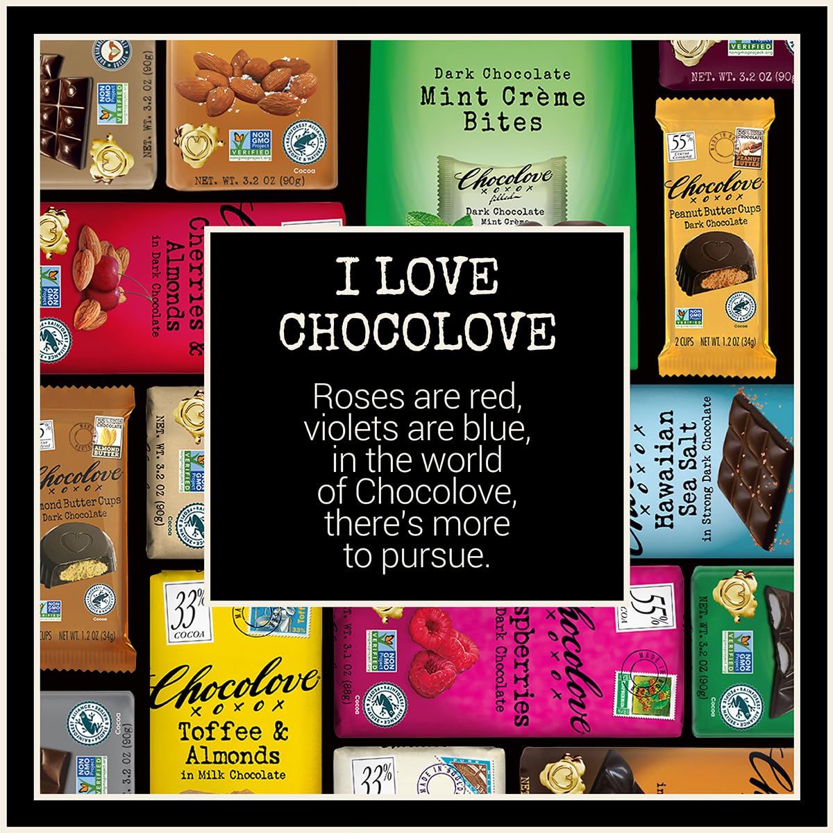 Strong Dark Chocolate Bars