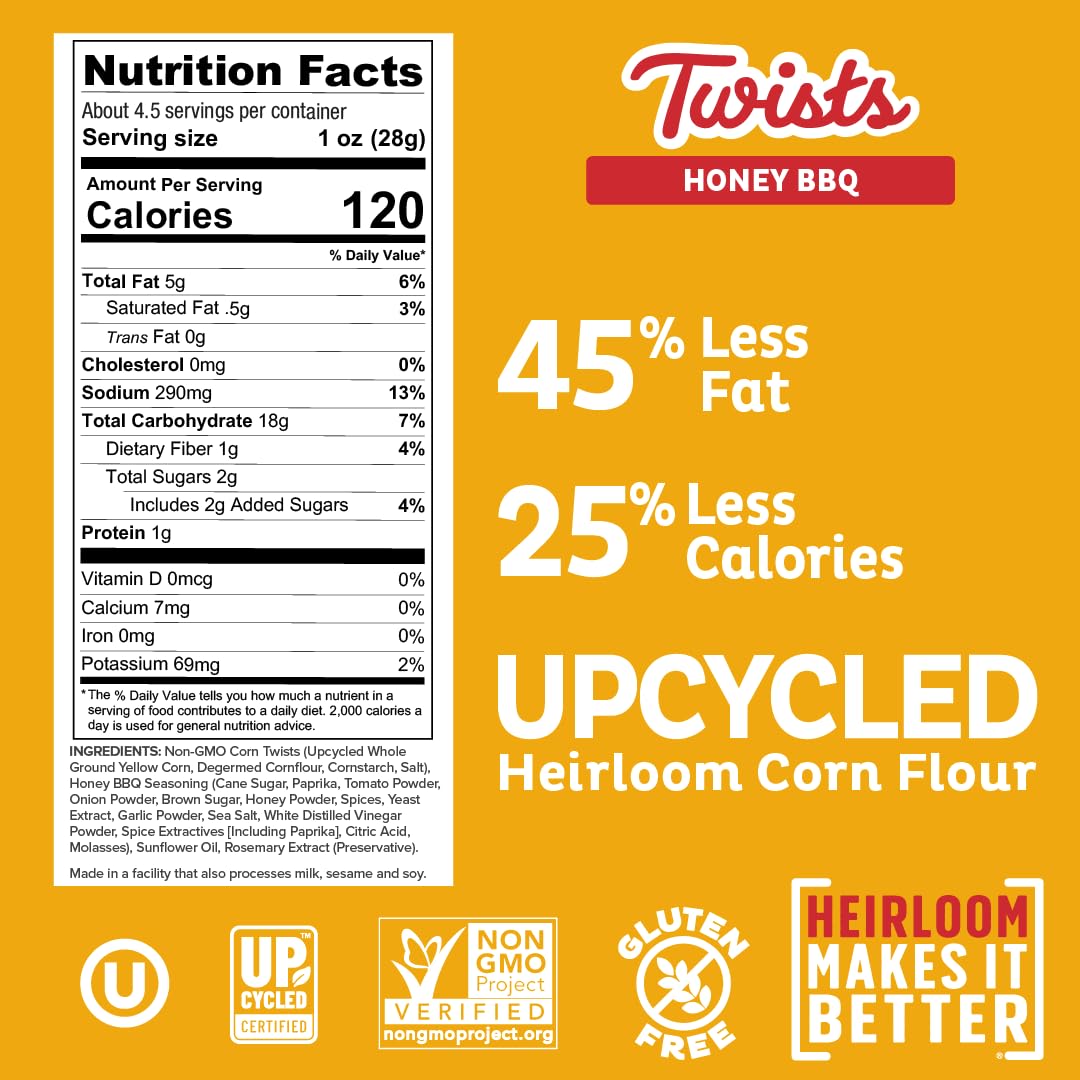 Heirloom Corn Non-Artifical Honey BBQ Twists
