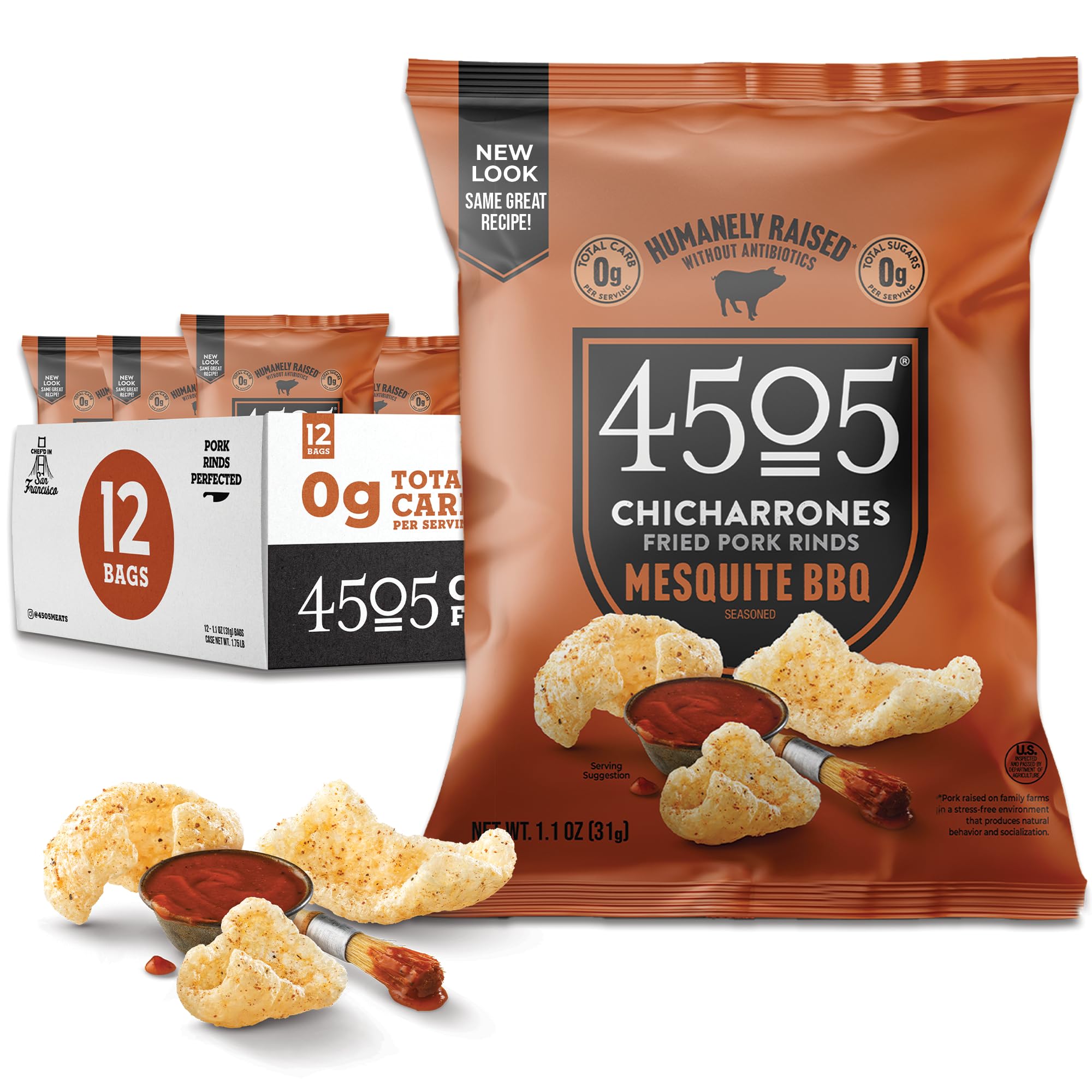 Chicharrones Fried Pork Rinds Protein