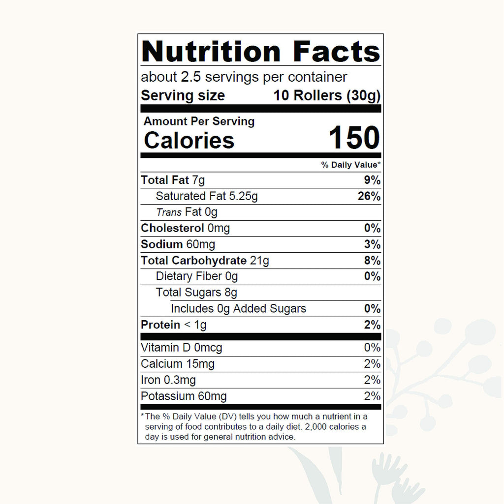 Coconut Crispy Rollers Original (Family Size Bag)