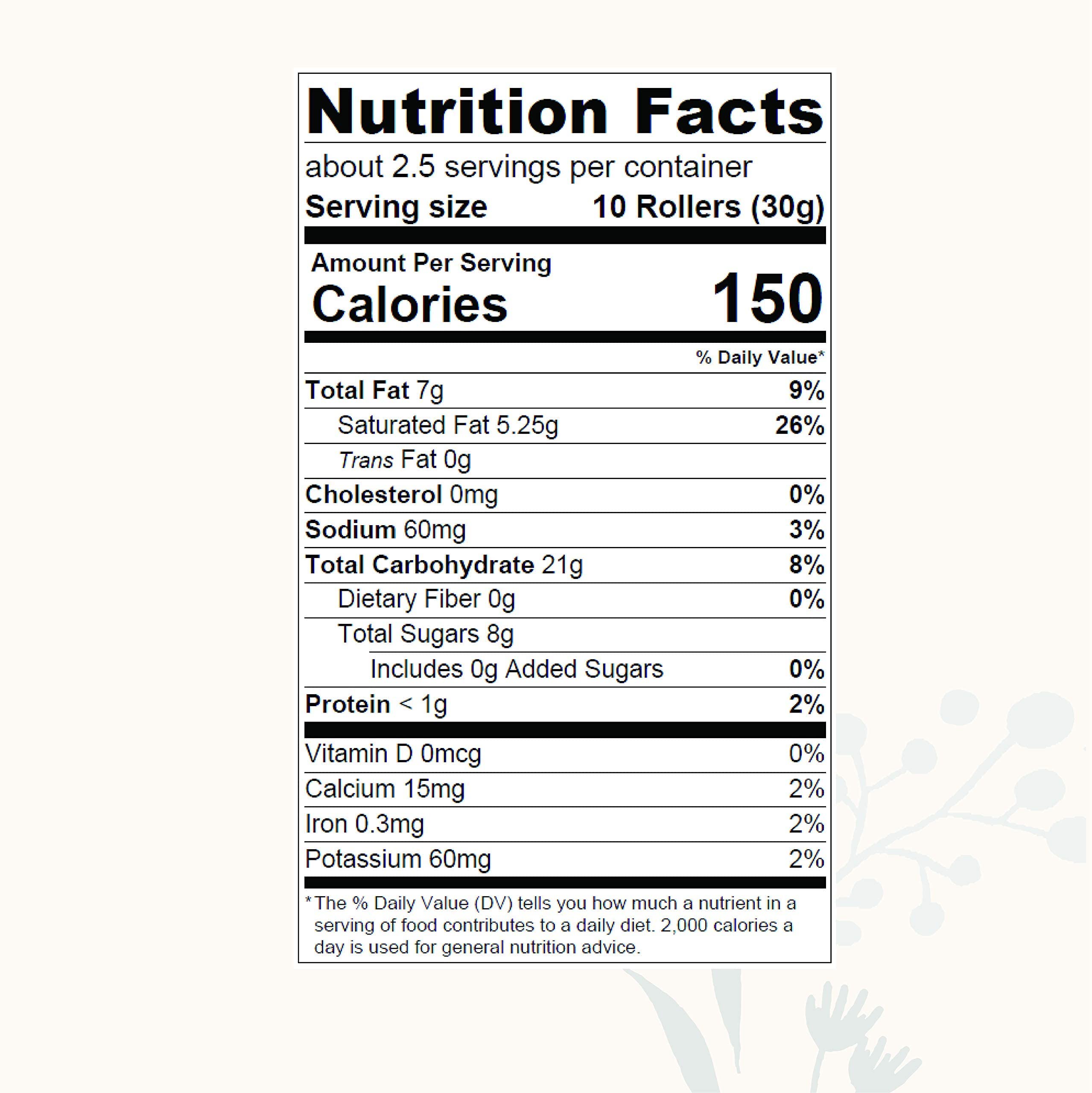 Coconut Crispy Rollers Original (Family Size Bag)