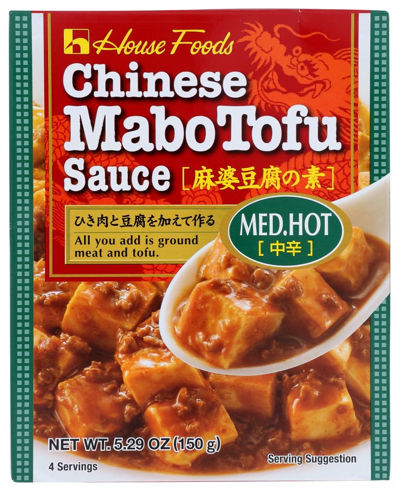 Foods Medium Hot Chinese Mabo Tofu Sauce