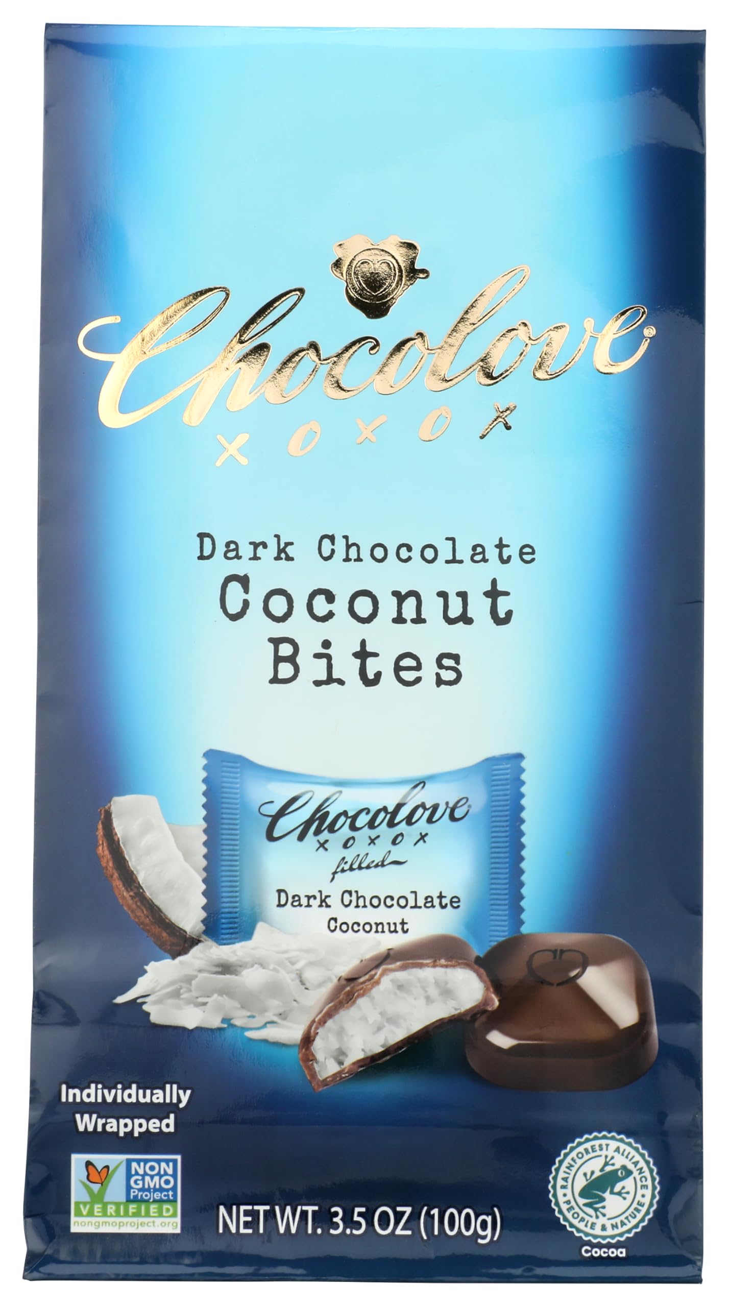 Organic Dark Chocolate Coconut Bites
