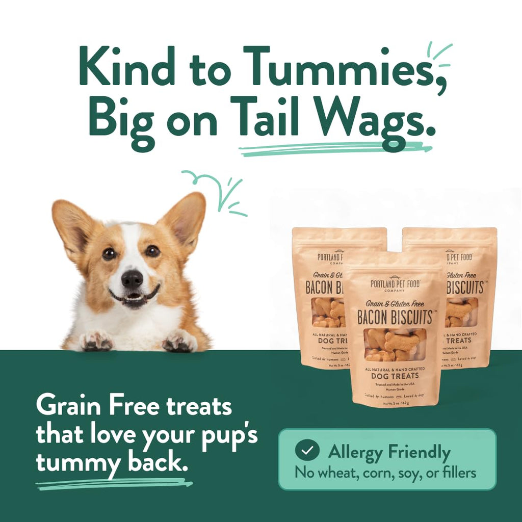 Portland Pet Company Grain & Biscuit Dog Treats Human-Grade