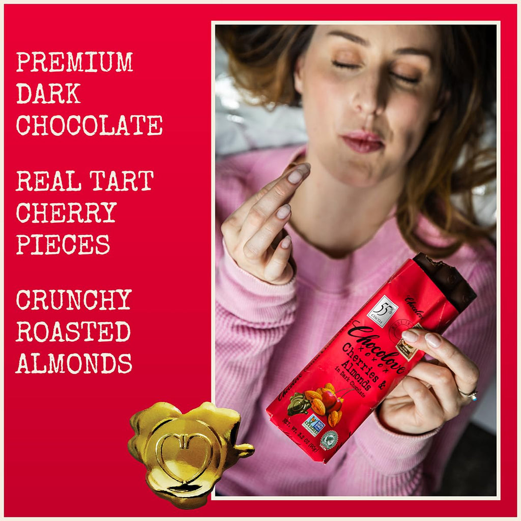 Raspberries Dark Chocolate Bars