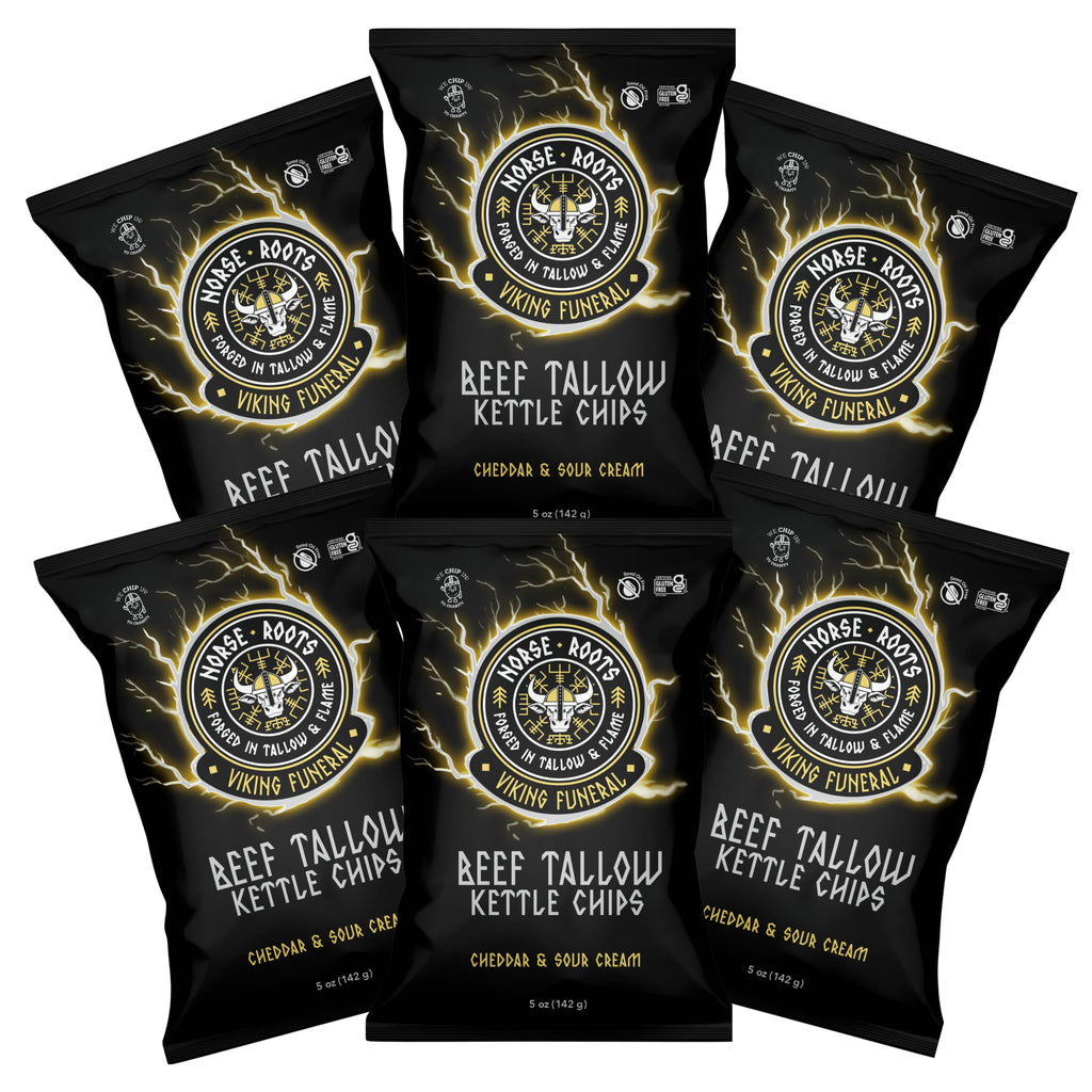 Beef Tallow Kettle Chips – Seed Oil Potato