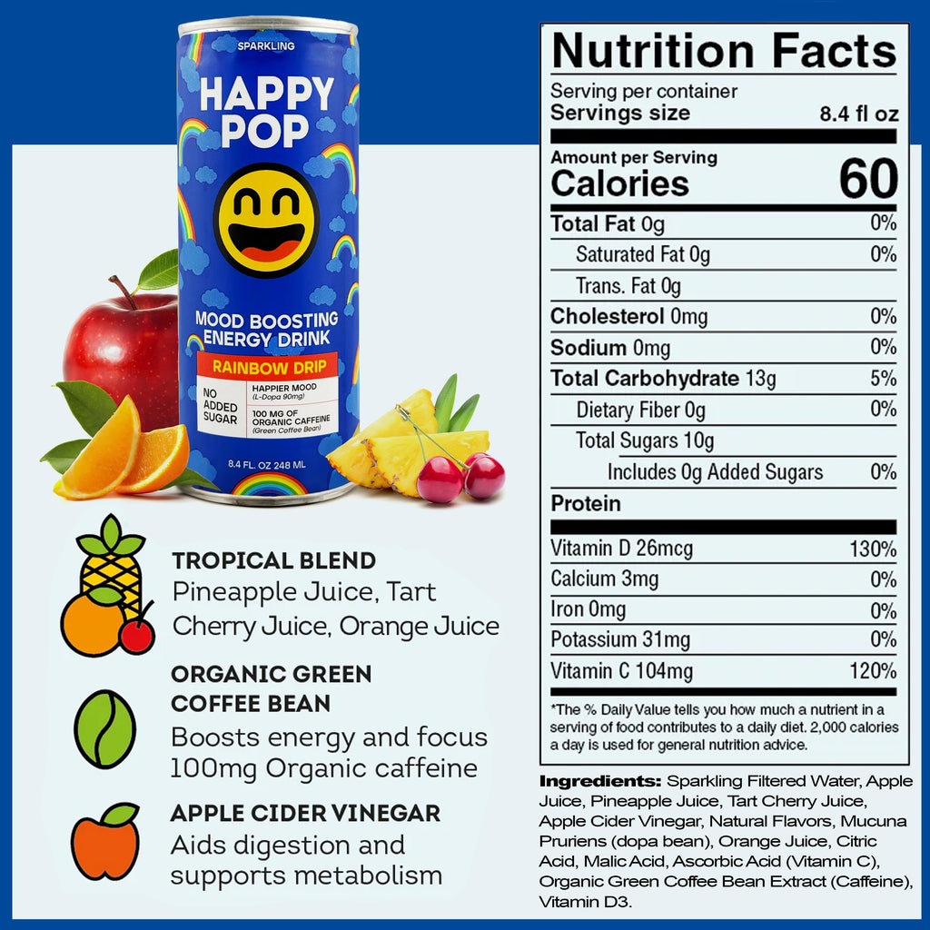 HAPPY POP! HAPPYPOP ( Rainbow Drip)