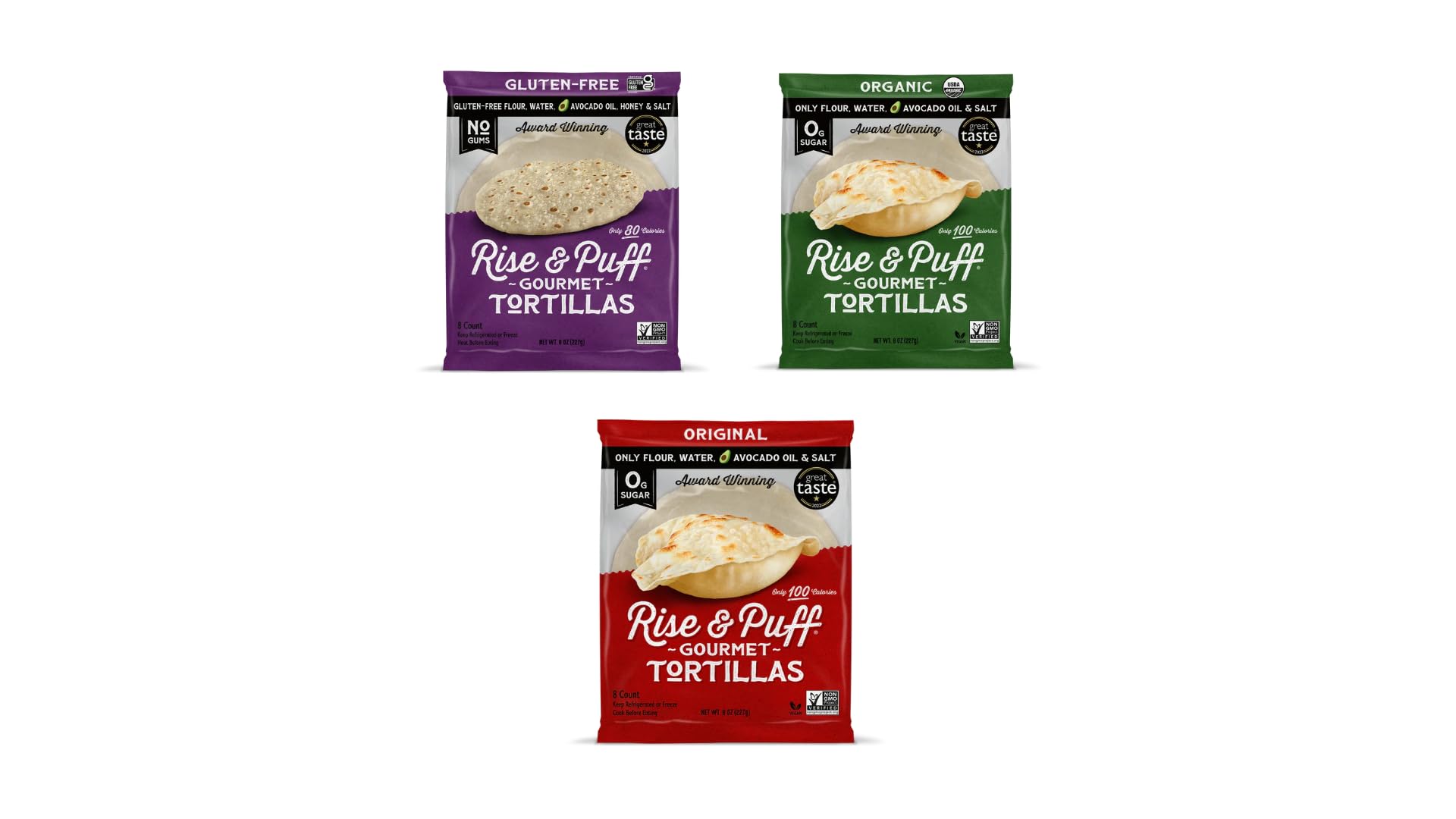 Rise N' Puff Tortillas Variety Pack