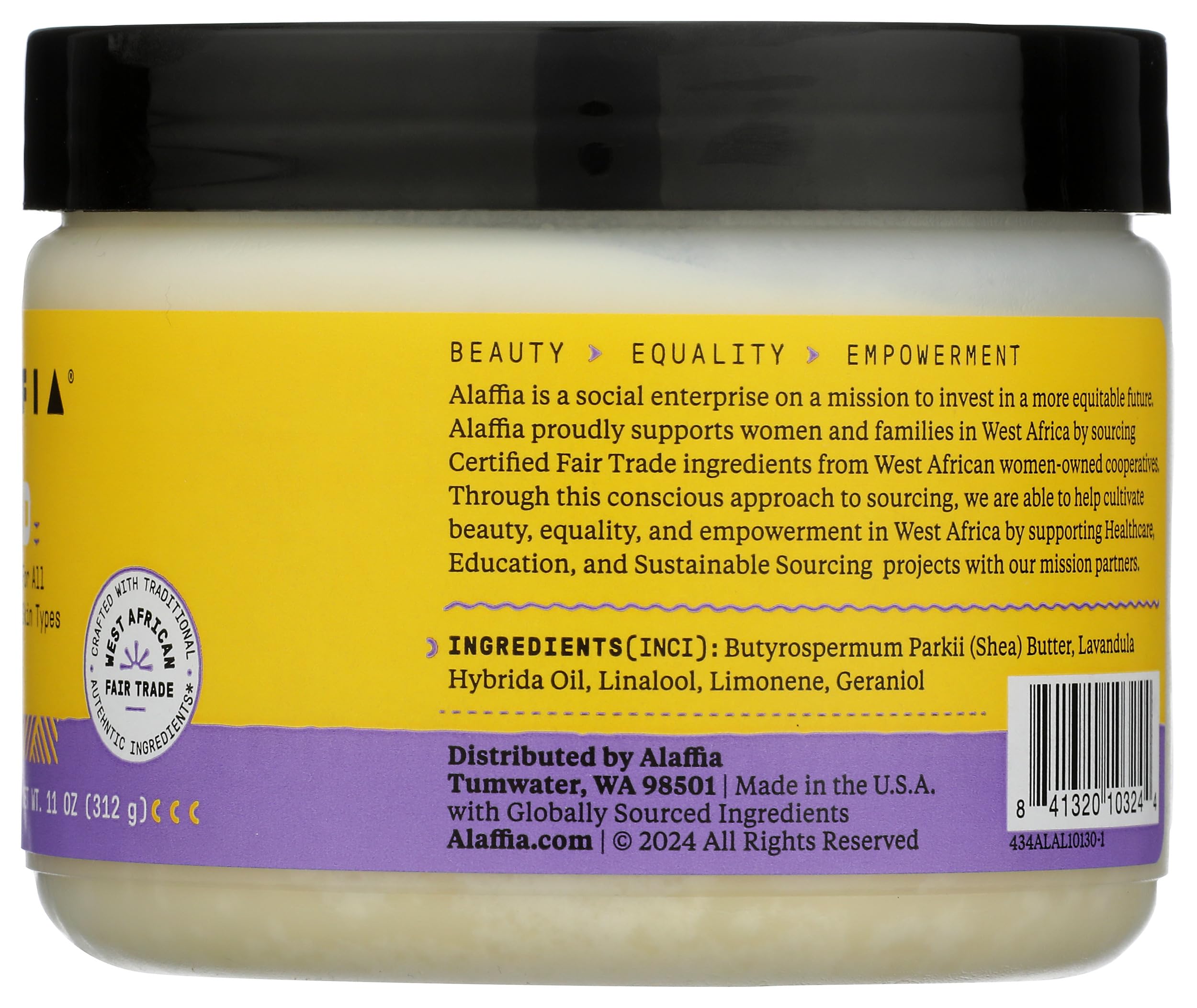 Butter Shea Wild Lavendr
