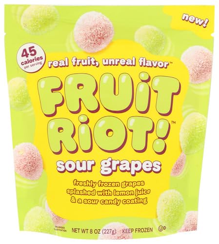 Frozen Sour Grapes Candy