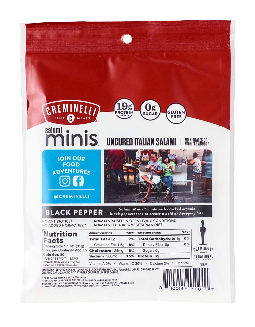 U.S. Pork Friendly Orginal Salami Minis