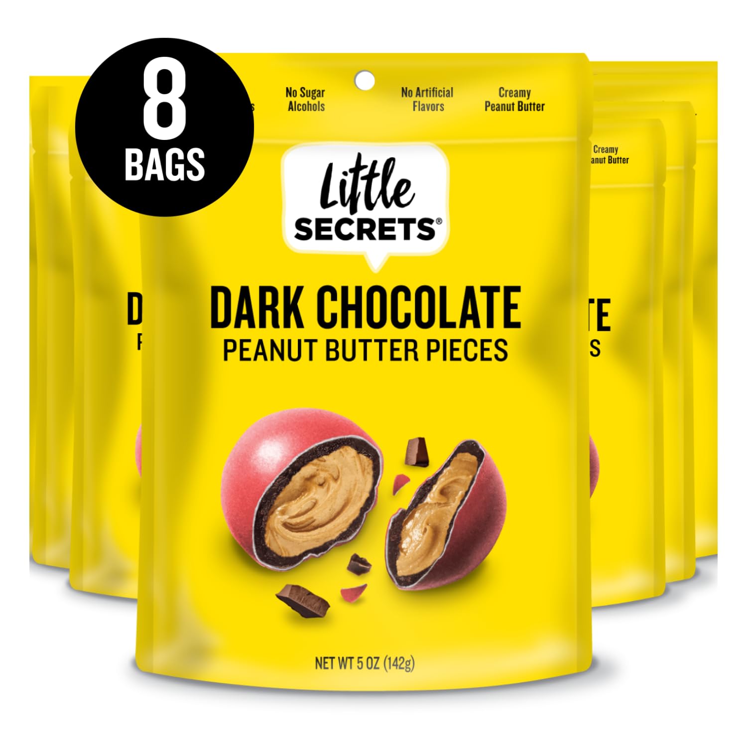 Dark Chocolate Pieces Guilt-Free