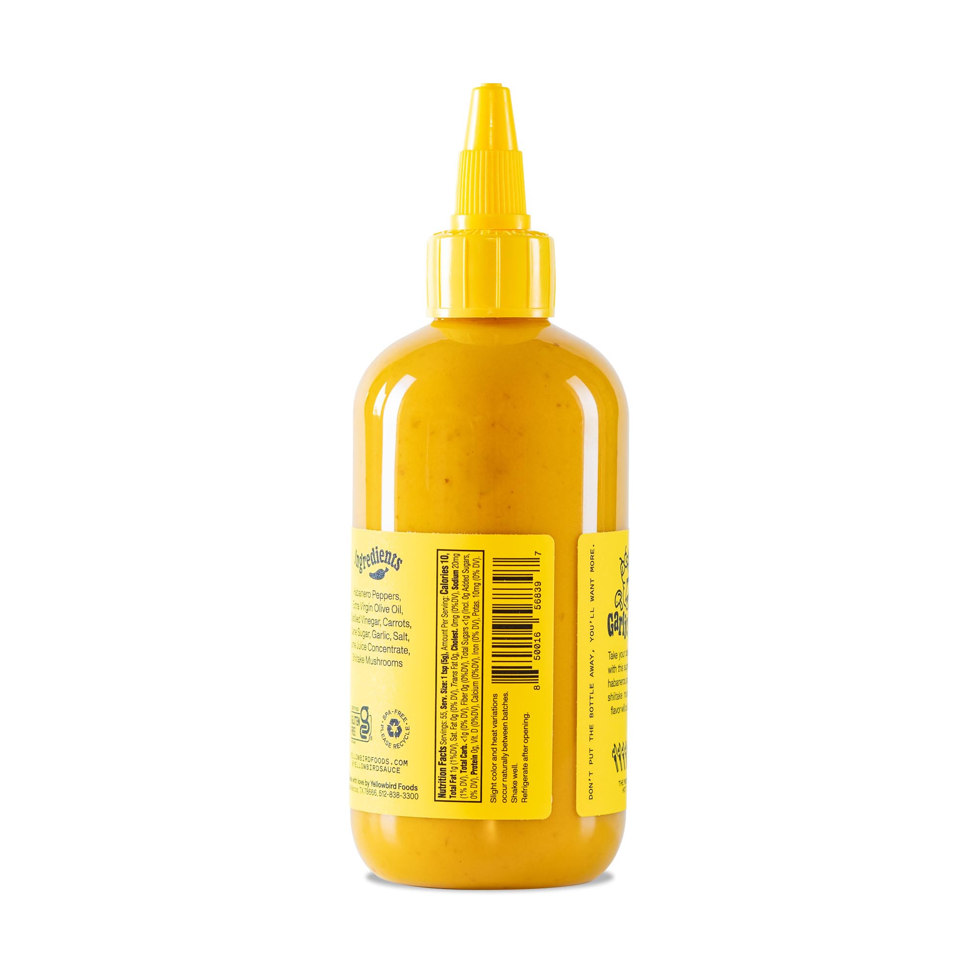Yellowbird Small Batch Hot Sauce Collection – Garlic Shiitake