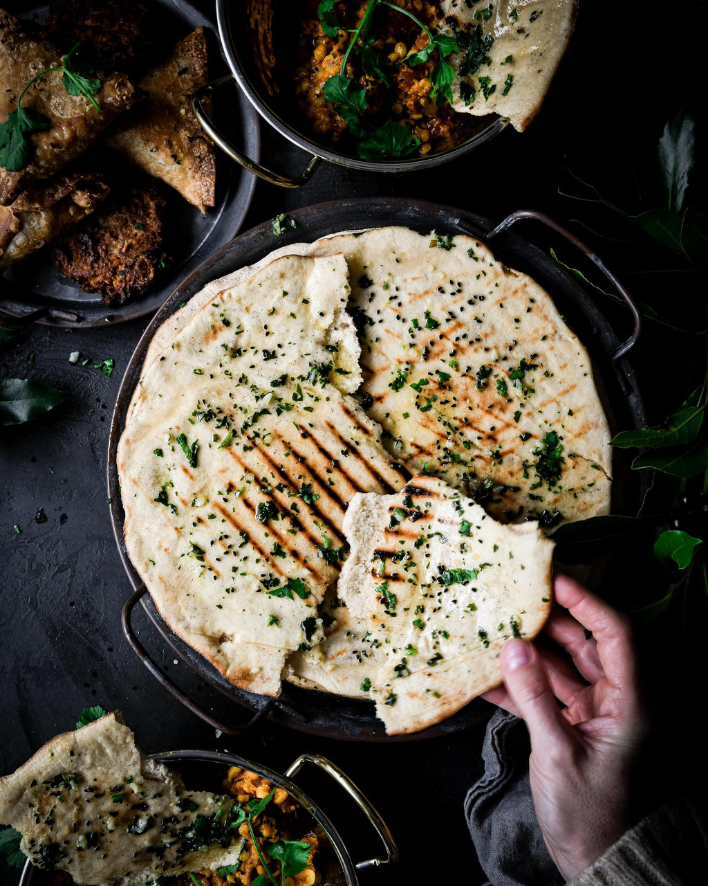 Stone Baked Pita Breads