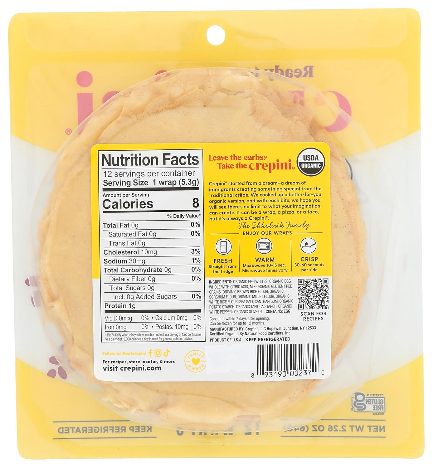 Wraps Egg Petite (2-Pack)
