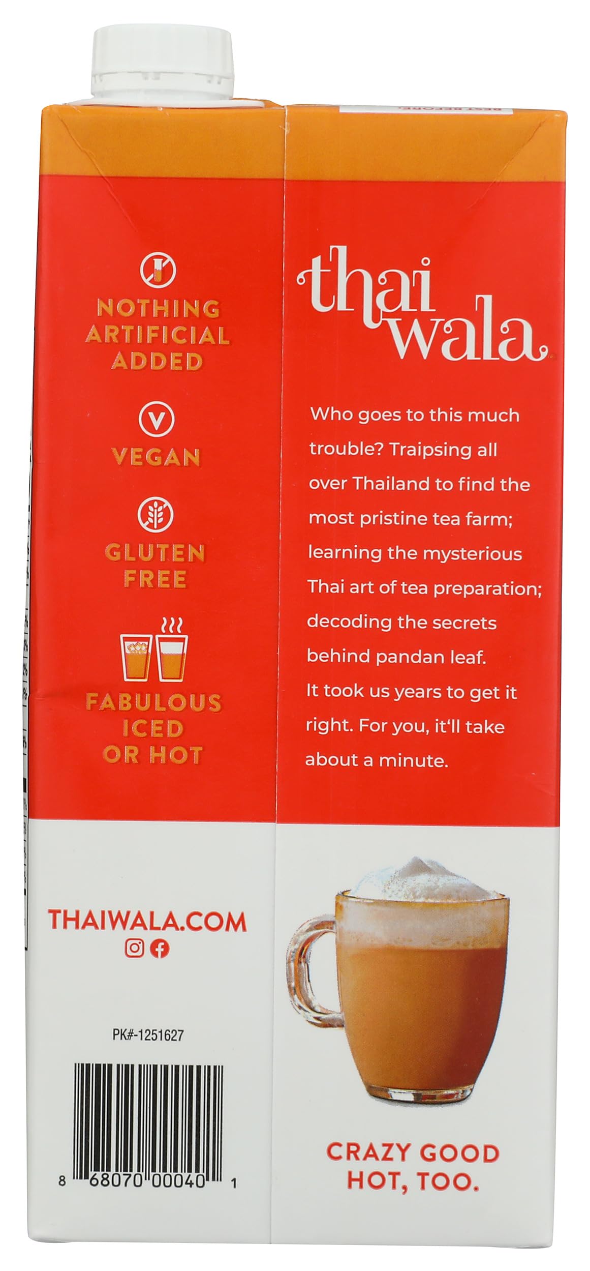 THAIWALA Original Thai Tea Concentrate