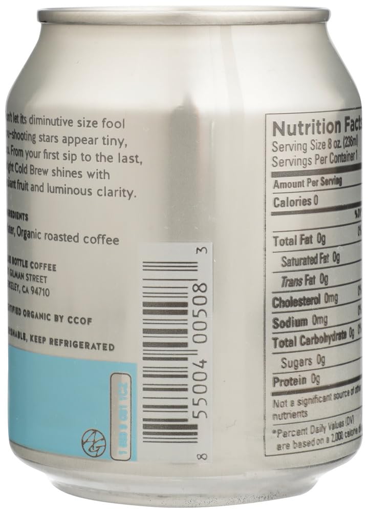medium roast Cold Brew Coffee can