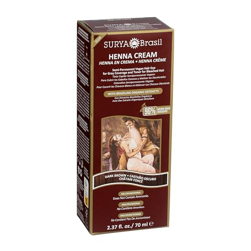 Dark Brown Henna Cream