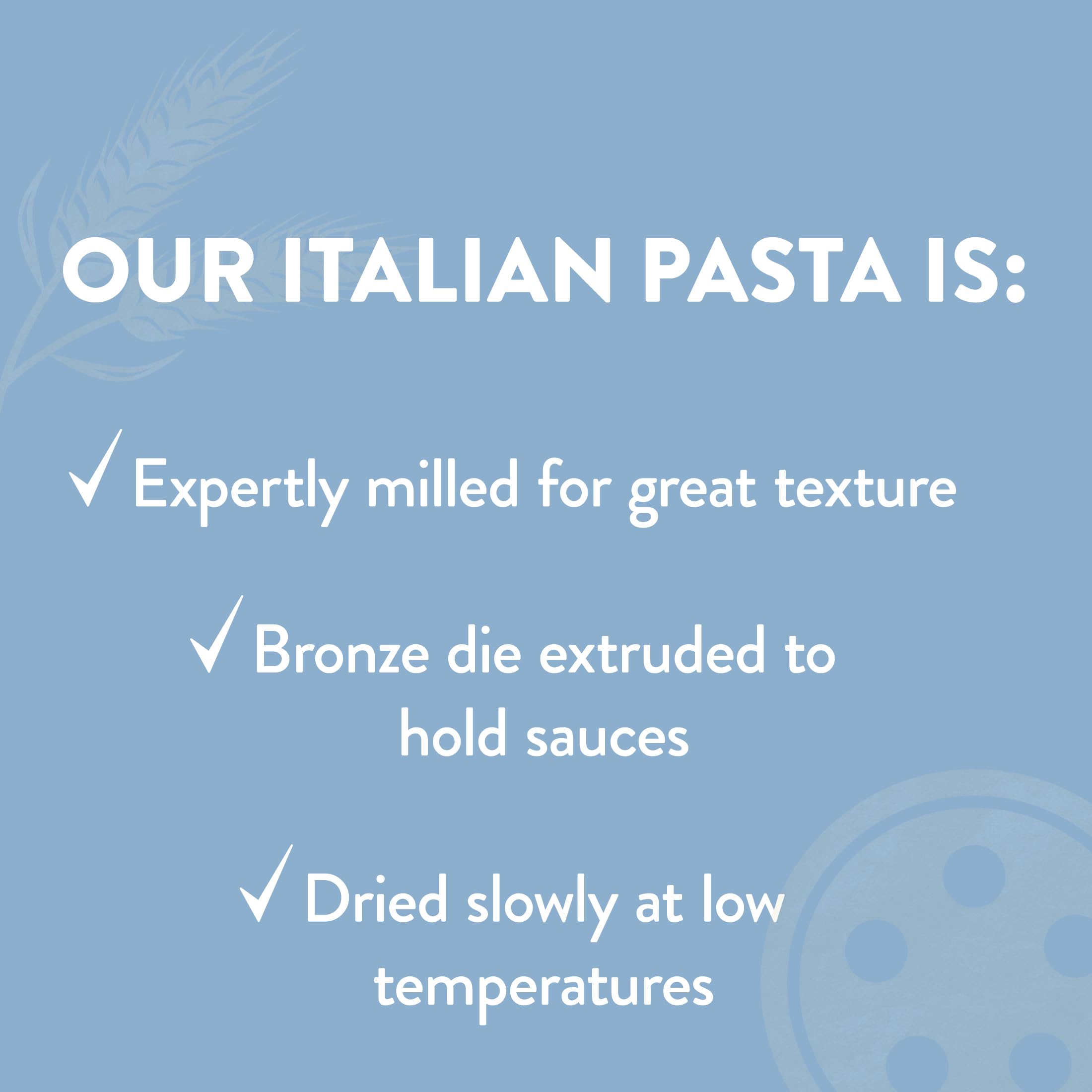 Bronze Cut Made with Only Durum Wheat Semolina Flour Penne Ziti Pasta
