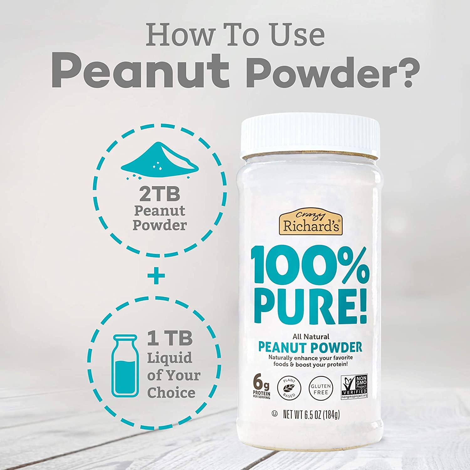 Resealable Jar X Powdered Peanut Butter Powder