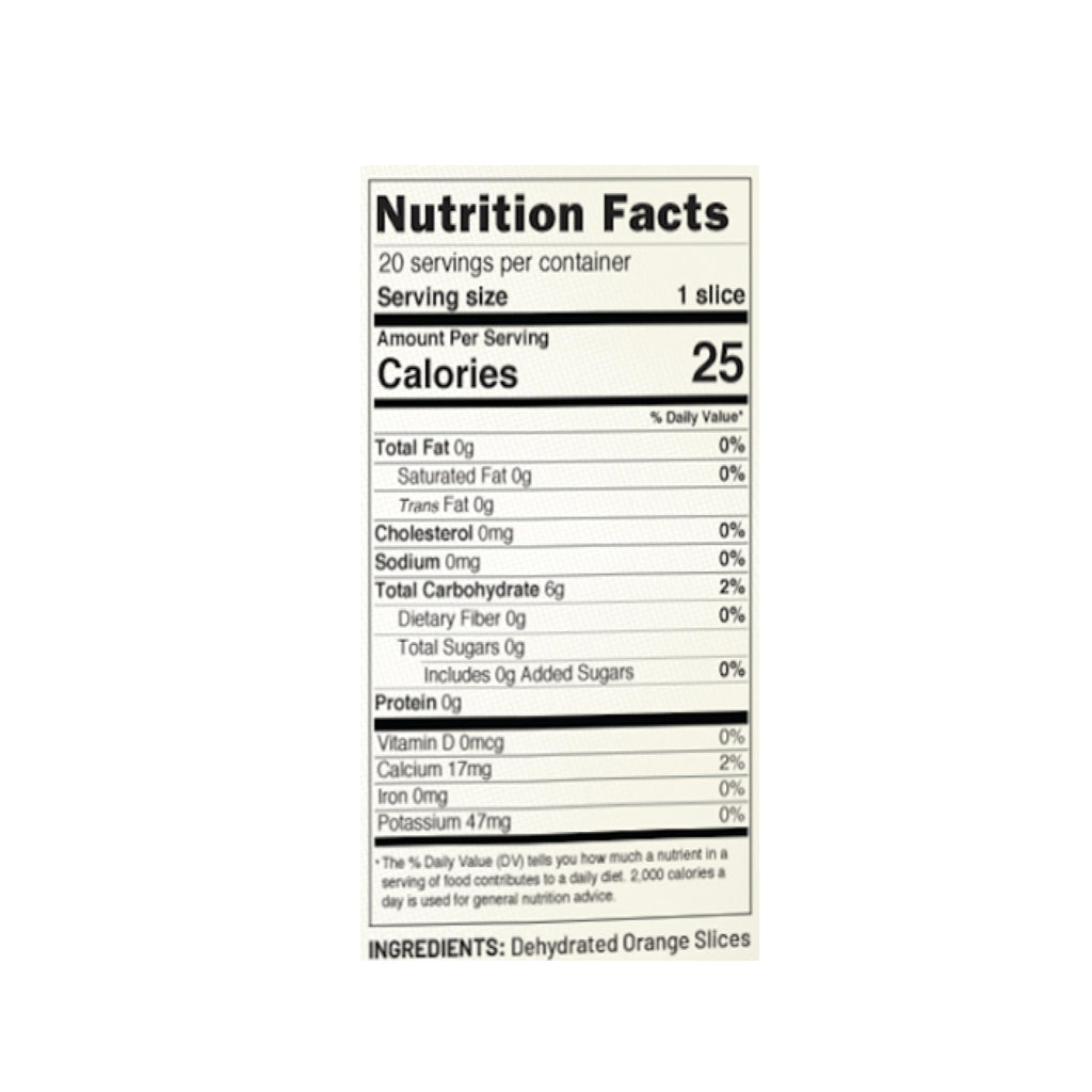 Dehydrated Orange Slices (2-Pack)