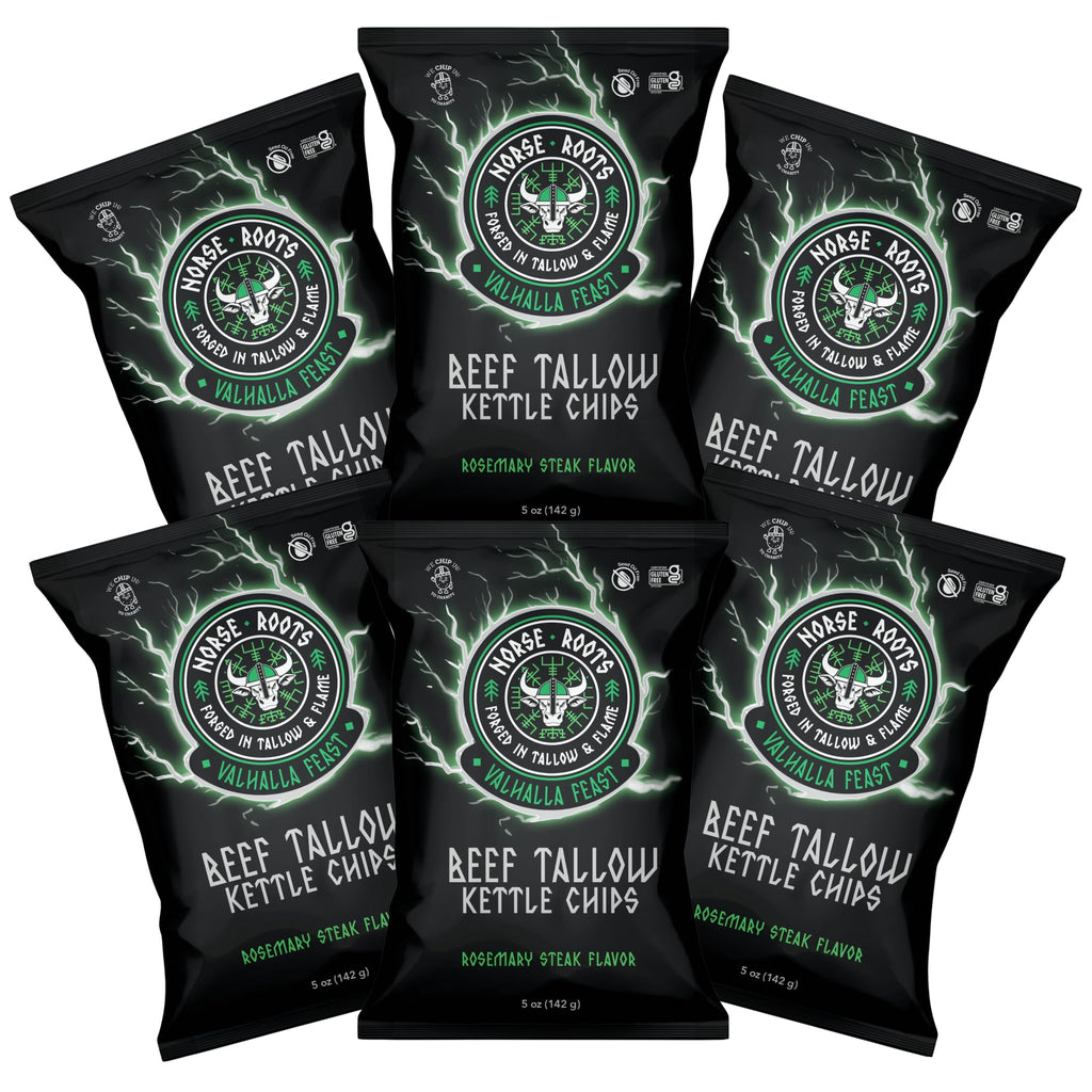 Beef Tallow Kettle Chips – Seed Oil Potato