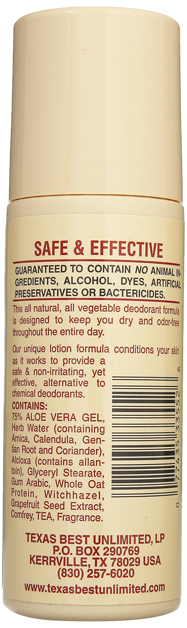 Roll-On Deodorant Aloe 3