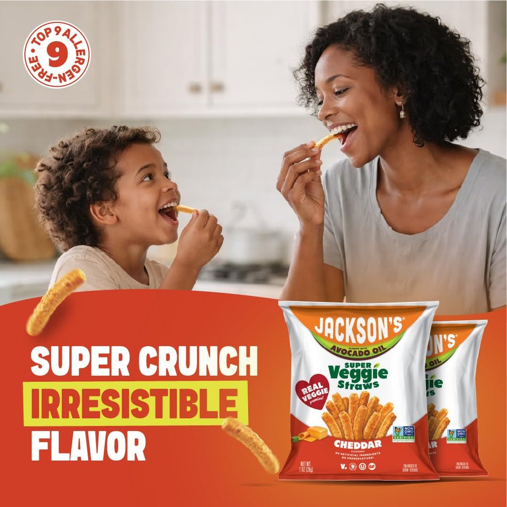 Super Veggie Straws – Chips Made with Avocado Oil