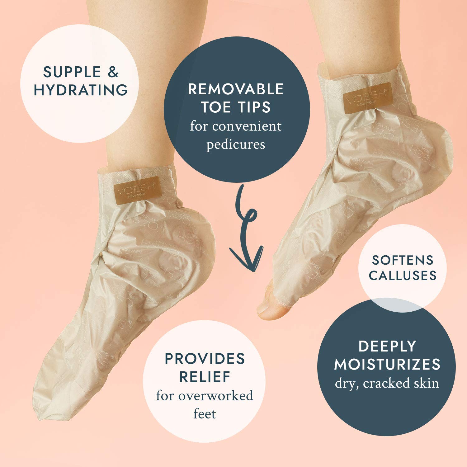 Collagen Socks For Dry Feet Cracked Heel Repair
