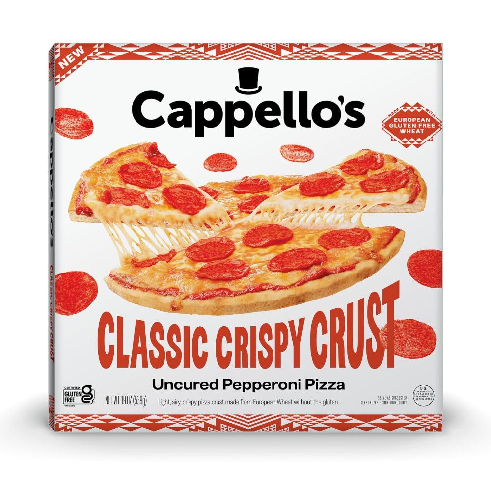 Frozen Pizza Cappello's Classic Crispy Crust Uncured Pepperoni