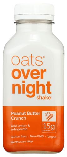 Oats Overnight Shake Blueberry Mufn Pnut Bttr Crnc