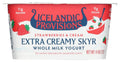 Icelandic Provisions Yogurt Skyr Extra Creamy Strawberries Cream