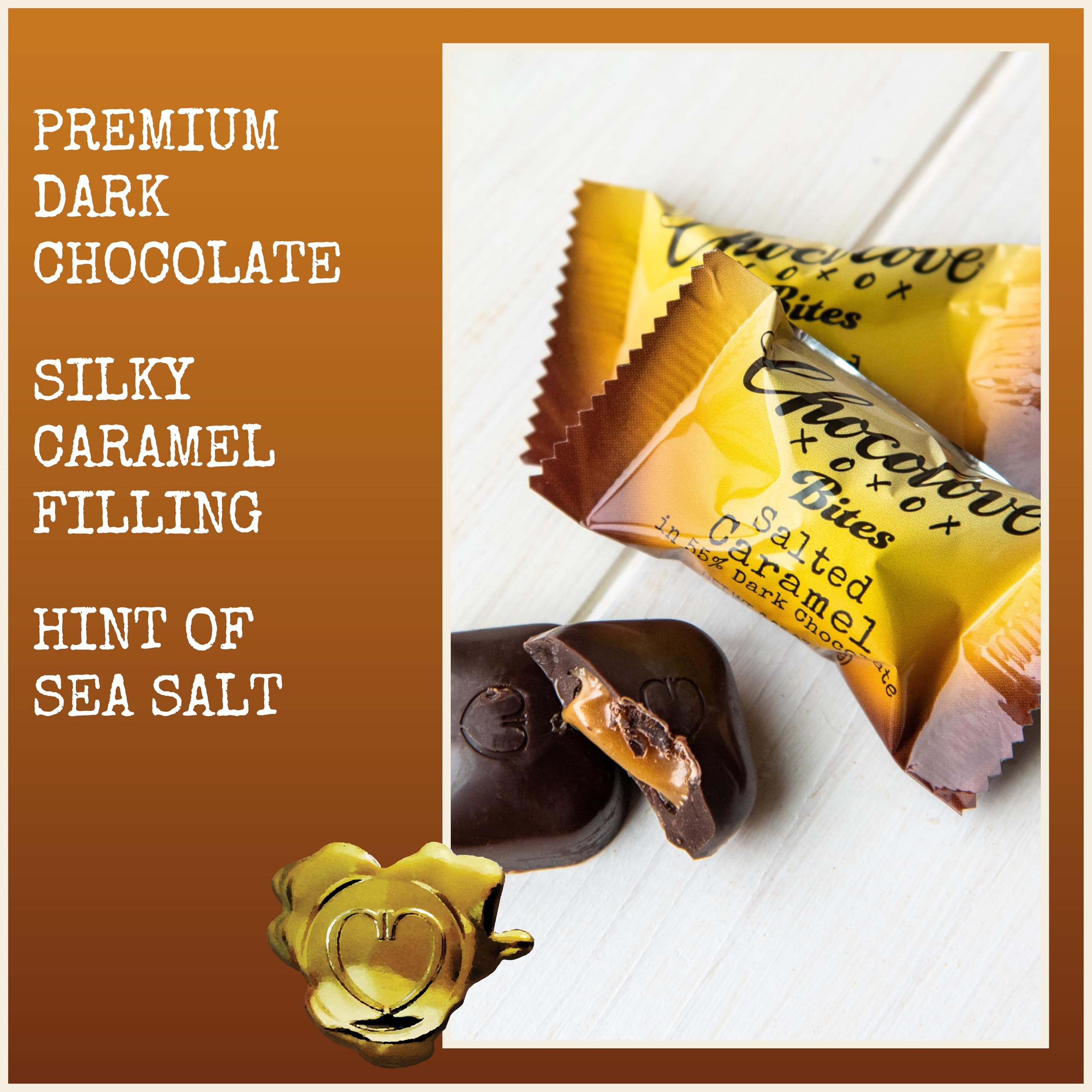 Salted Caramel Chocolate Bites