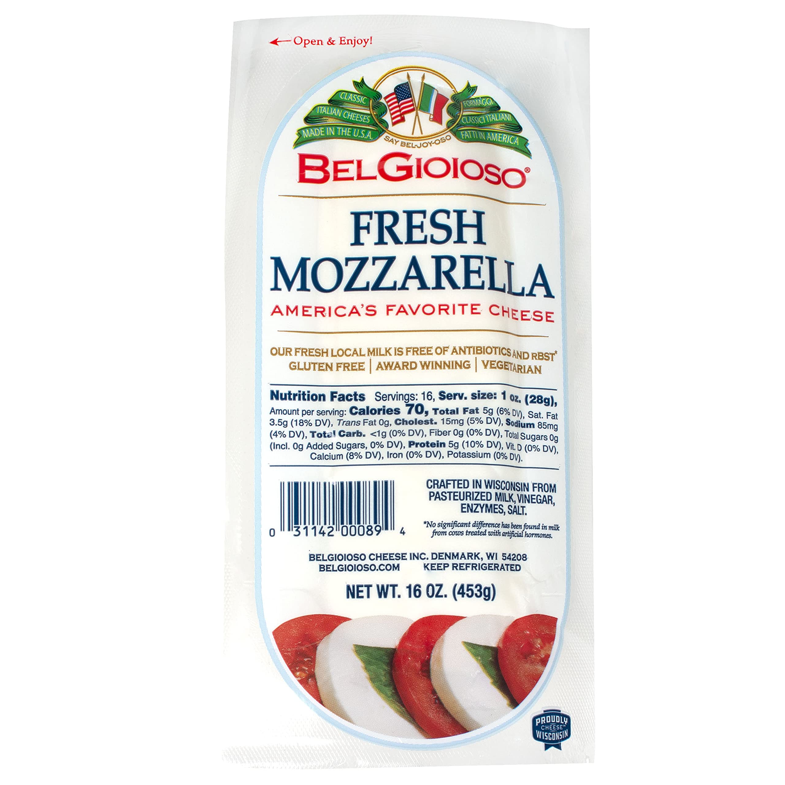 Fresh Mozzarella Logs