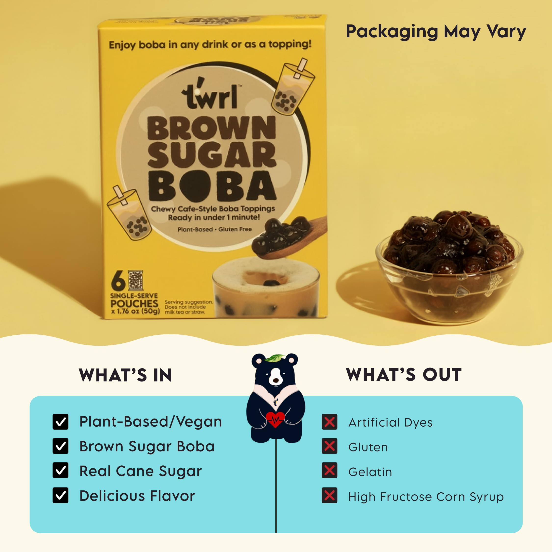 Brown Sugar Boba Bubble Tea